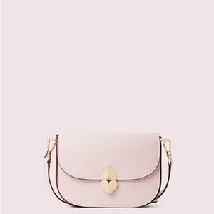 Kate Spade Lula Small Saddle Bag - Tutu Pink